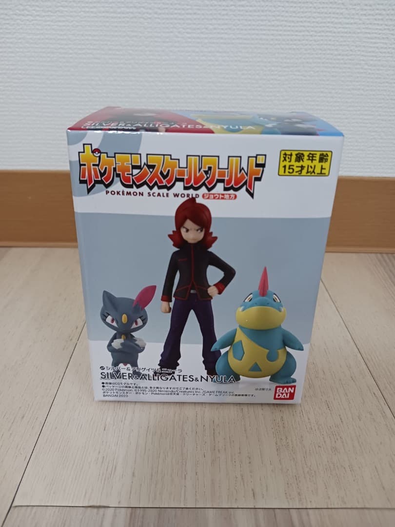 【未開封】ポケモンスケールワールド ジョウト地方 シルバー＆アリゲイツ＆ニューラ ポケモンスケールワールド ジョウト地方 シルバー＆アリゲイツ