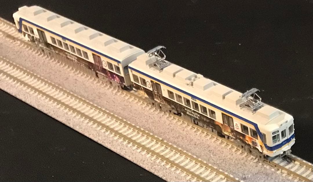 ■ 鉄コレ南海2200系「走る!工場夜景」2両セットN化動力付き