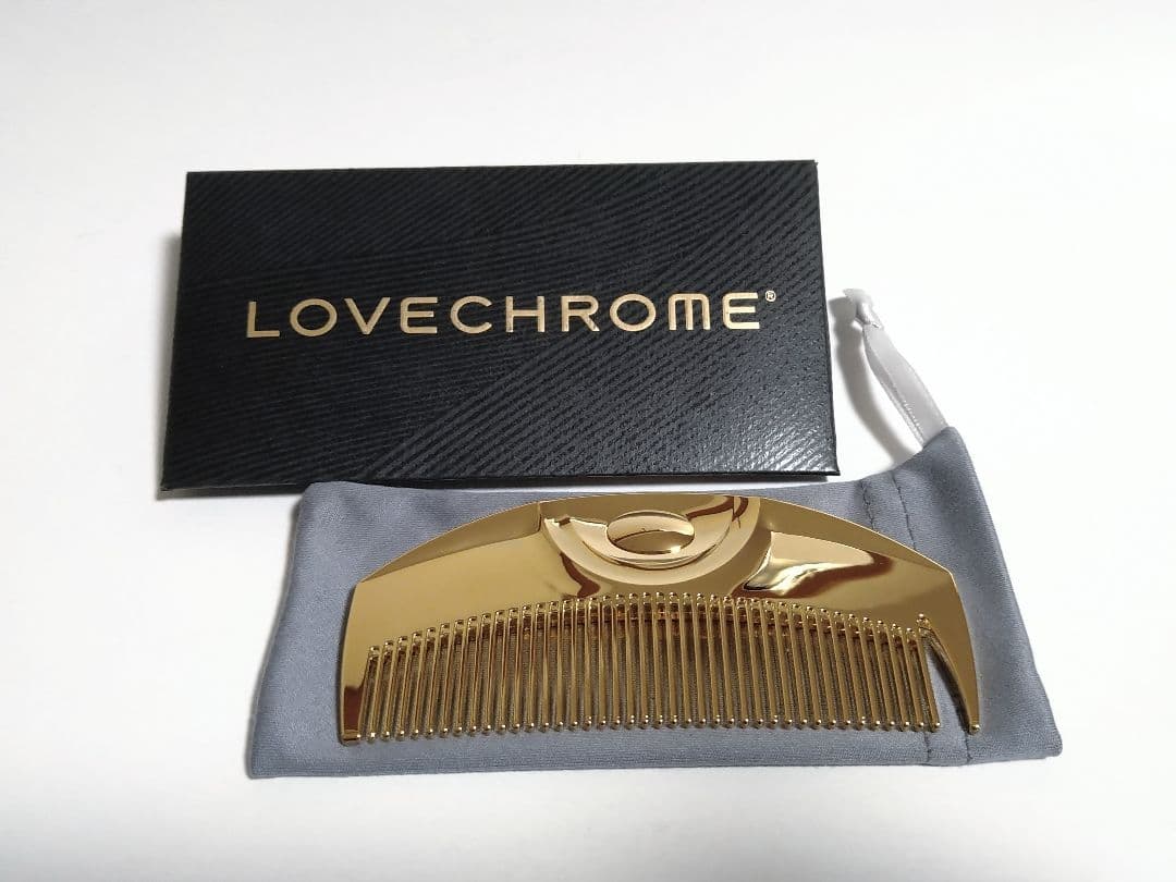 LOVE CHROME K24GPツキ ゴールド コーム ラブクロム ラブクロム (R)K24GPツキ ゴールド