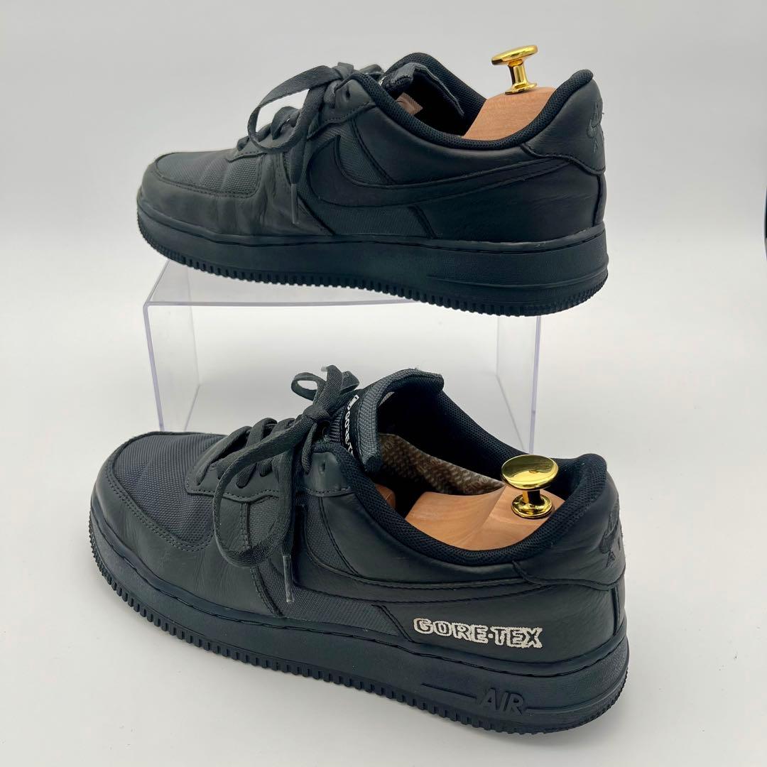 ナイキ エアフォース1 ロー ゴアテックス ブラック 26.5cm 防水 黒