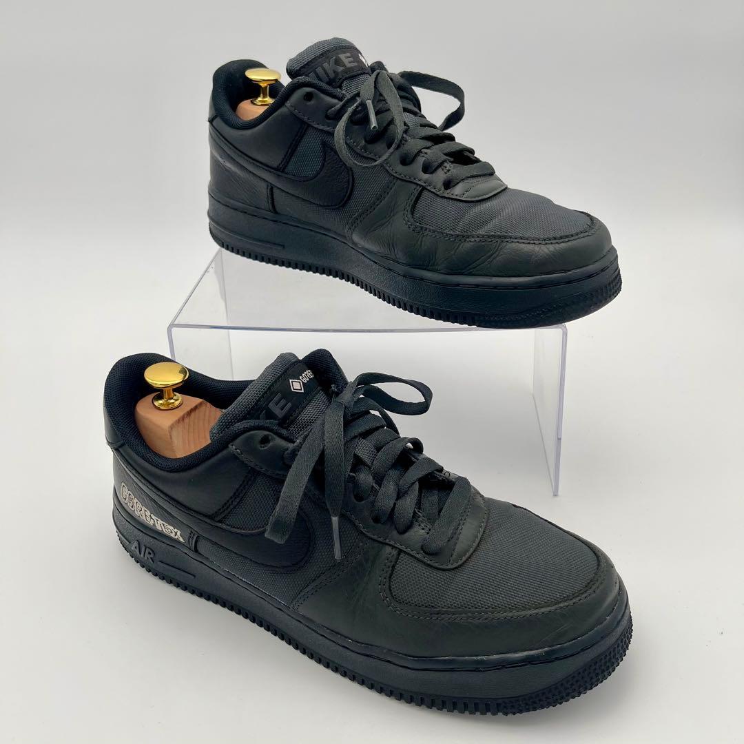 ナイキ エアフォース1 ロー ゴアテックス ブラック 26.5cm 防水 黒