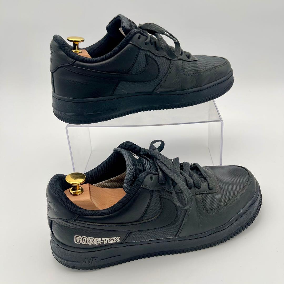 ナイキ エアフォース1 ロー ゴアテックス ブラック 26.5cm 防水 黒