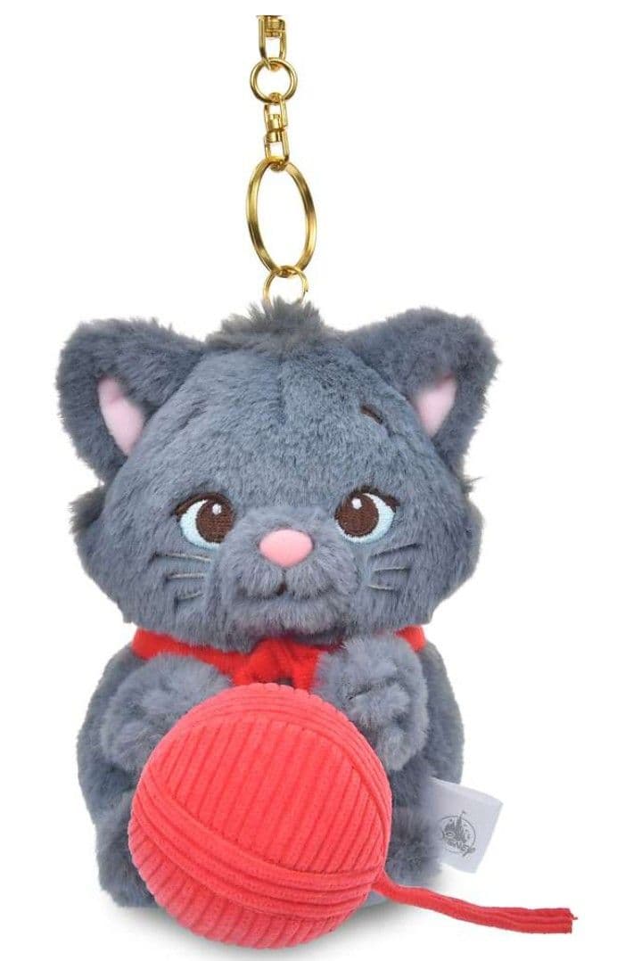 おしゃれキャット ぬいぐるみキーホルダー3点セット 毛糸玉 猫の日