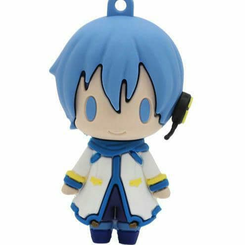 ボカロ MEIKO KAITO ラバーマスコット あにずきん フィギュア 新品