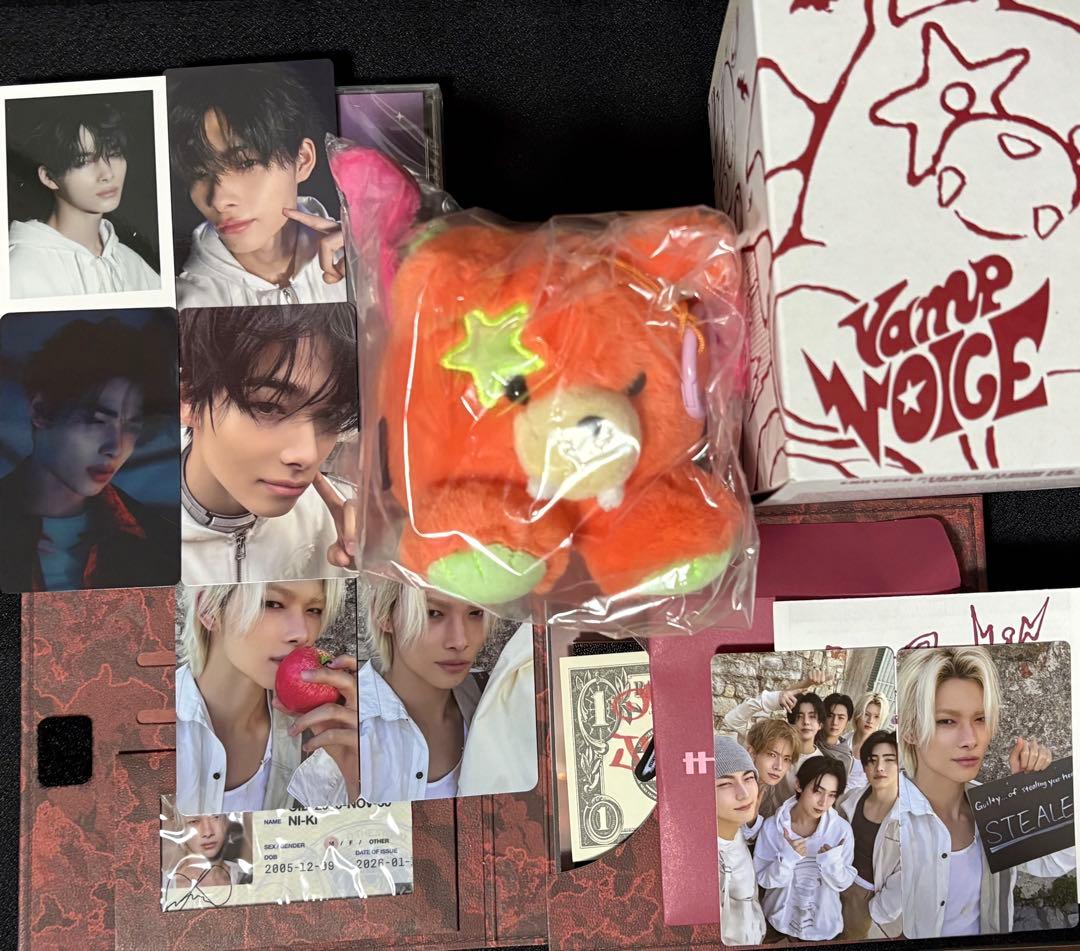 ENHYPEN THE SIN : VANISH ニキ ボイスキーリング ① - メルカリ