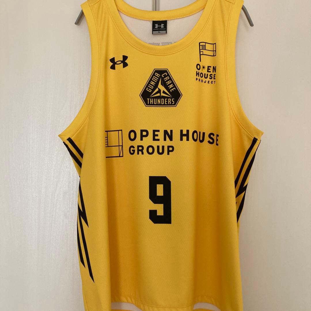 群馬クレインサンダーズ レプリカユニフォーム #9 辻直人 24-25