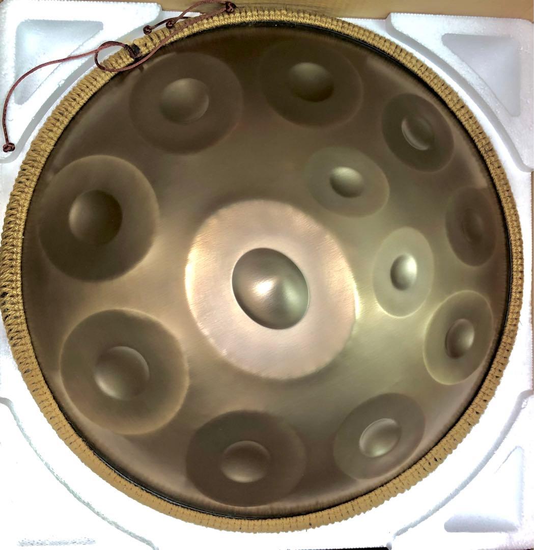 ハンドパン56センチ12音A4＝432HzでチューニングDマイナー