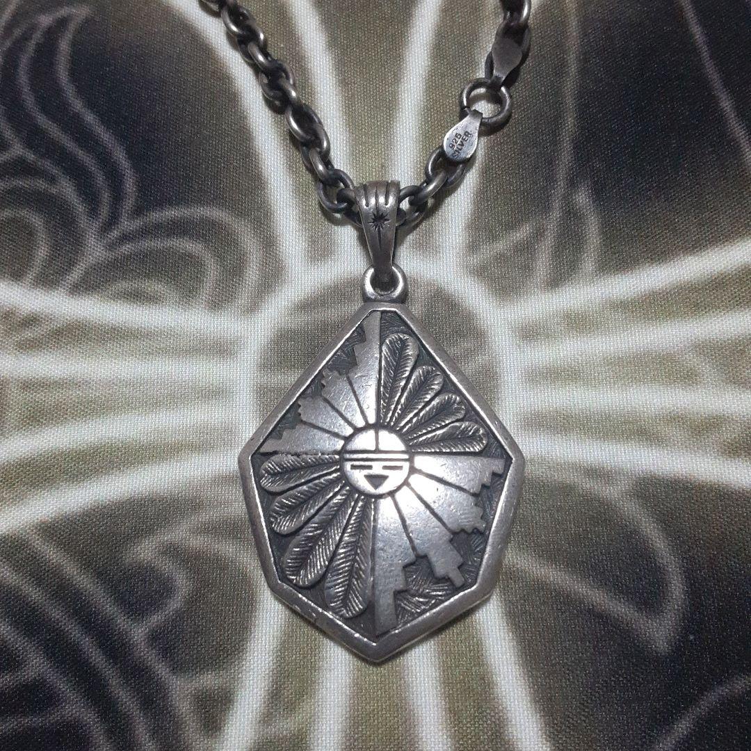 SAADネックレスTOP 中古・古着通販】SAAD (サード) シルバーネックレストップ｜ブランド