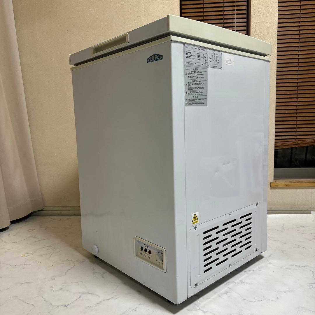 TBCF-93-RH テンポスオリジナル 冷凍ストッカー 上開きタイプ 93L