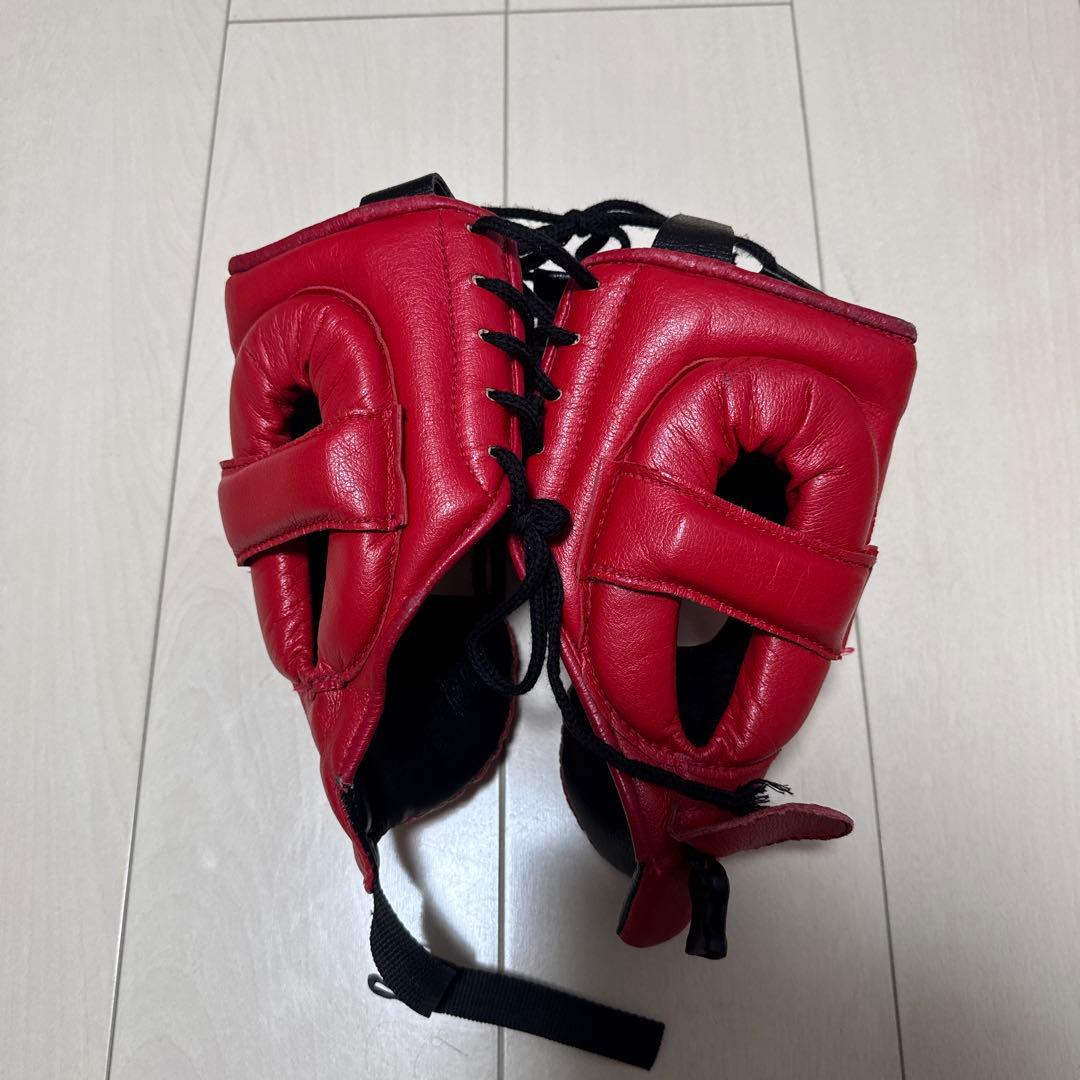 Winning ボクシング ヘッドギア レッド - メルカリ