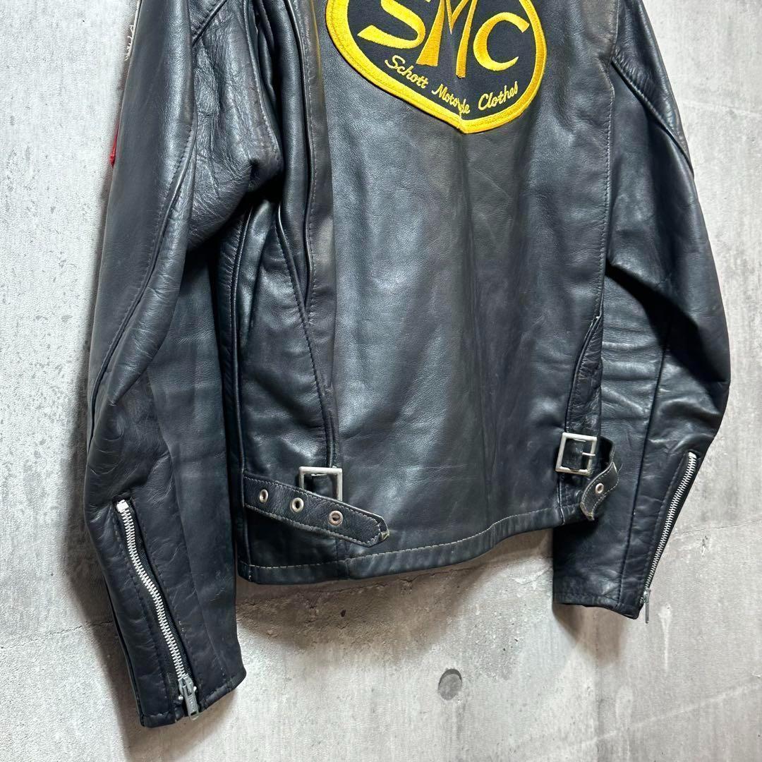 ⭐️即決価格⭐️Schott シングルライダースジャケット アメリカ製