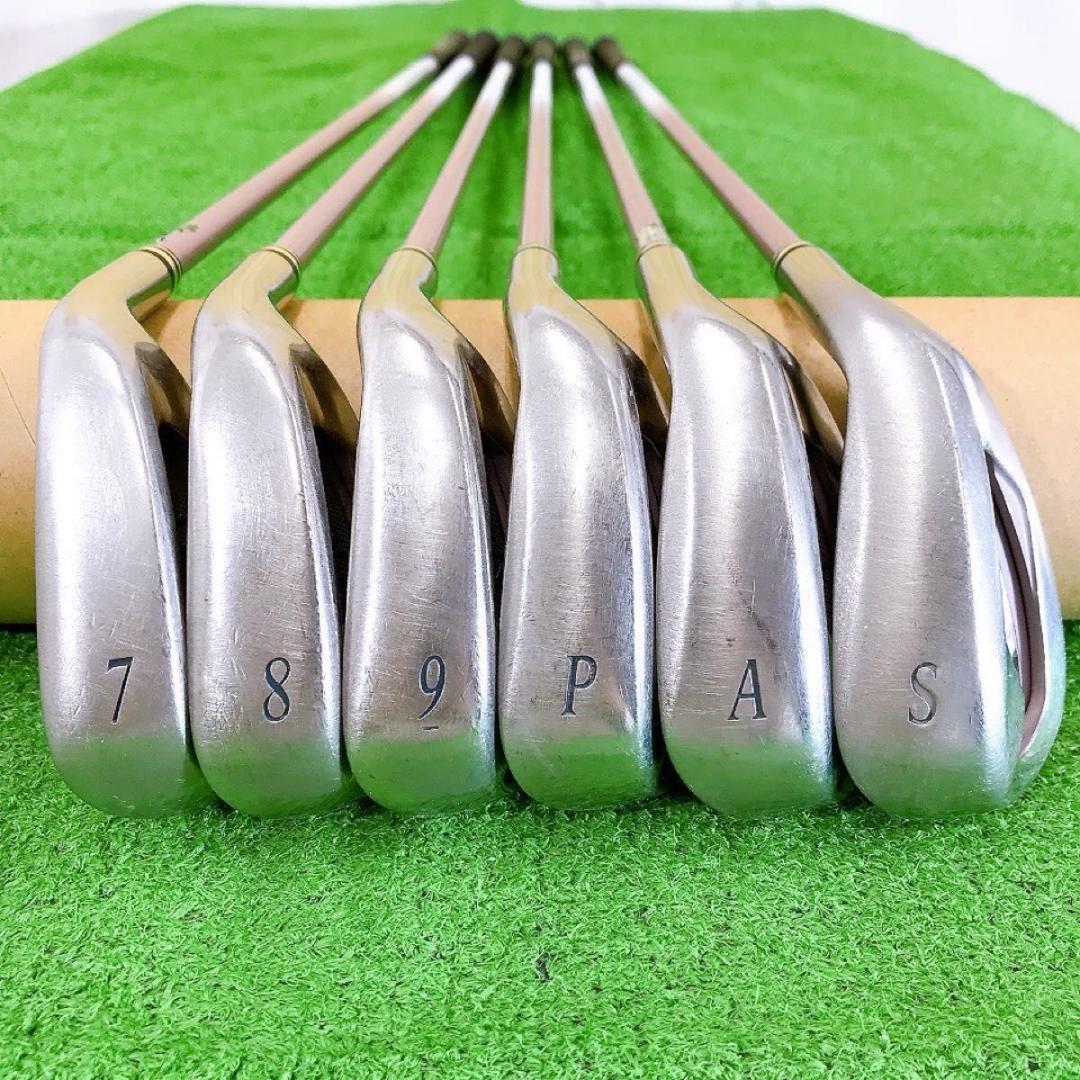 テ31☆超希少ピンクゼクシオ7 レディースアイアンセット MP700L XXIO