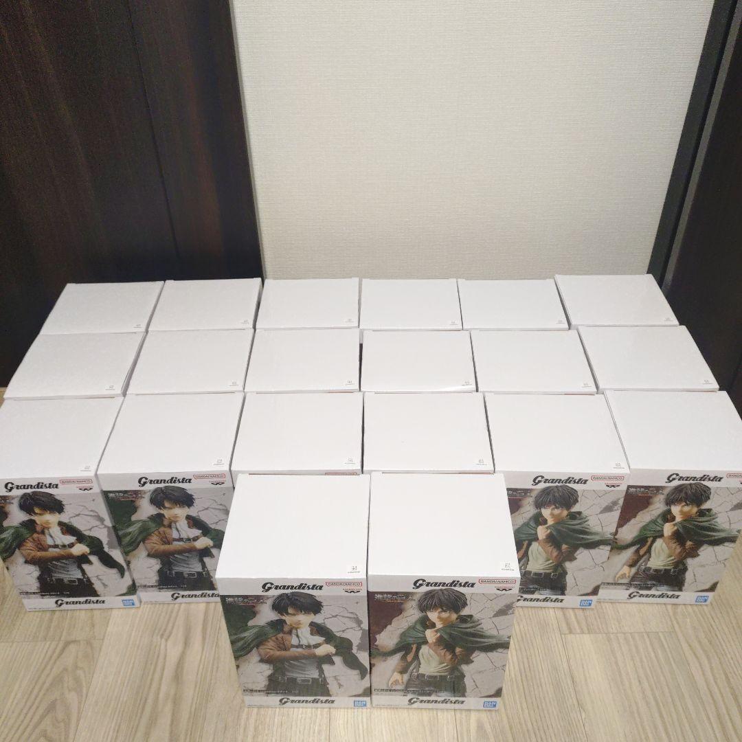 進撃の巨人Grandista エレン・イェーガー10個 リヴァイ10個 計20個