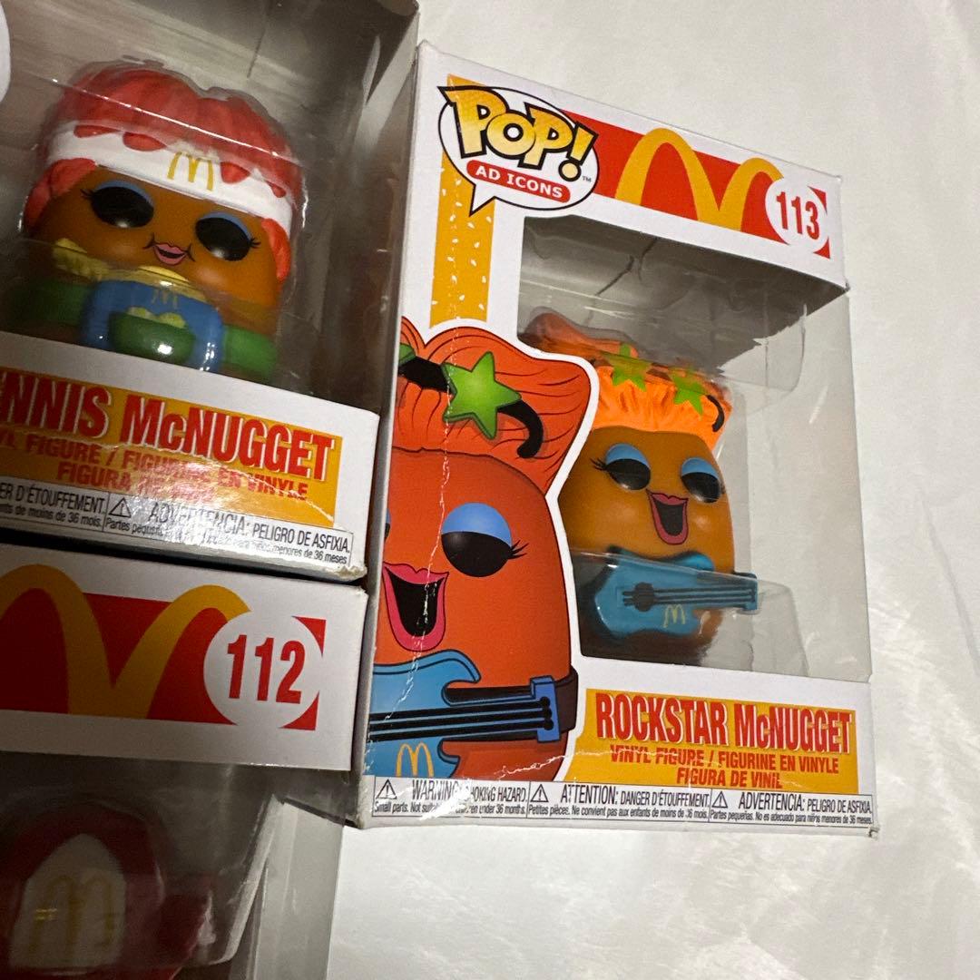 ファンコ POP McDonald’s ロックスター　テニス　ファイアーマン