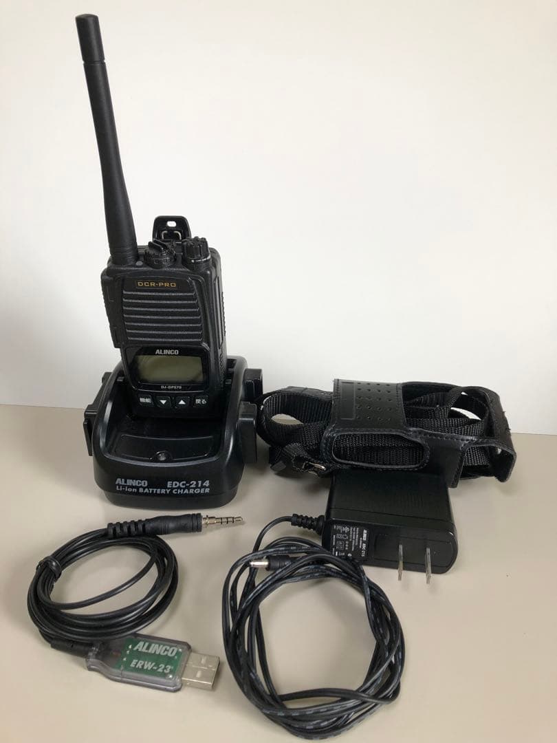 ALINCO DJ-DPS70　プログラミングケーブル EDC-194A （EDC194A） EDH-43接続用シガーケーブル【対応】DJ-DPS70