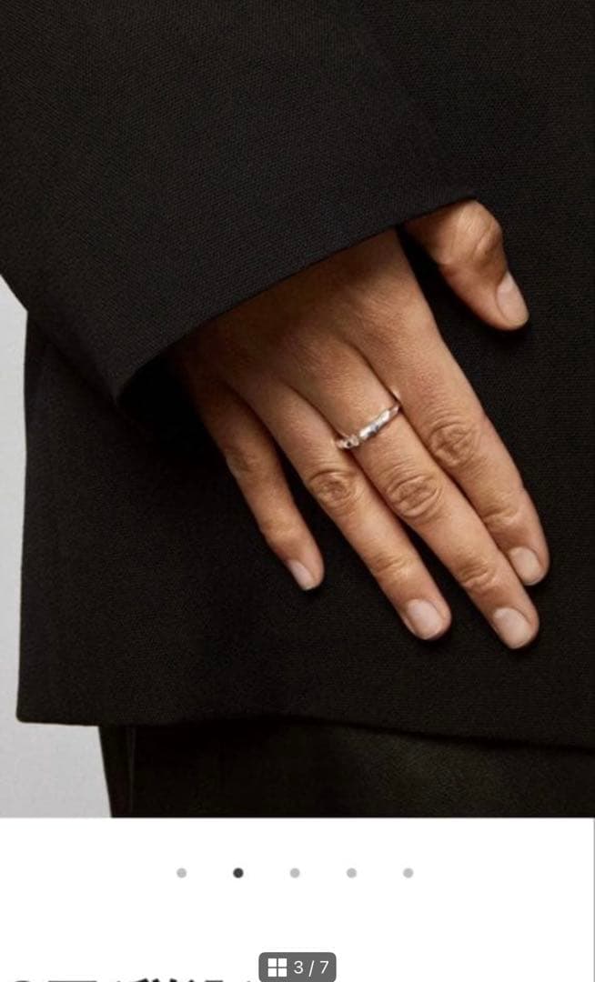 値下げAll Blues ROUND RING THIN CARVED 52号 - メルカリ