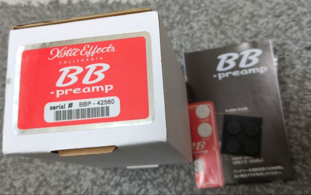 Xotic Effects BB-preamp ギターエフェクター