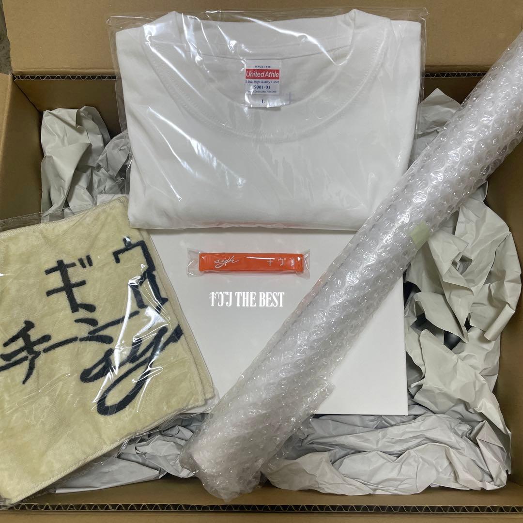 ギヴン THE BEST Tシャツ+タオル+ラバーバンド タワレコ特典ポスター