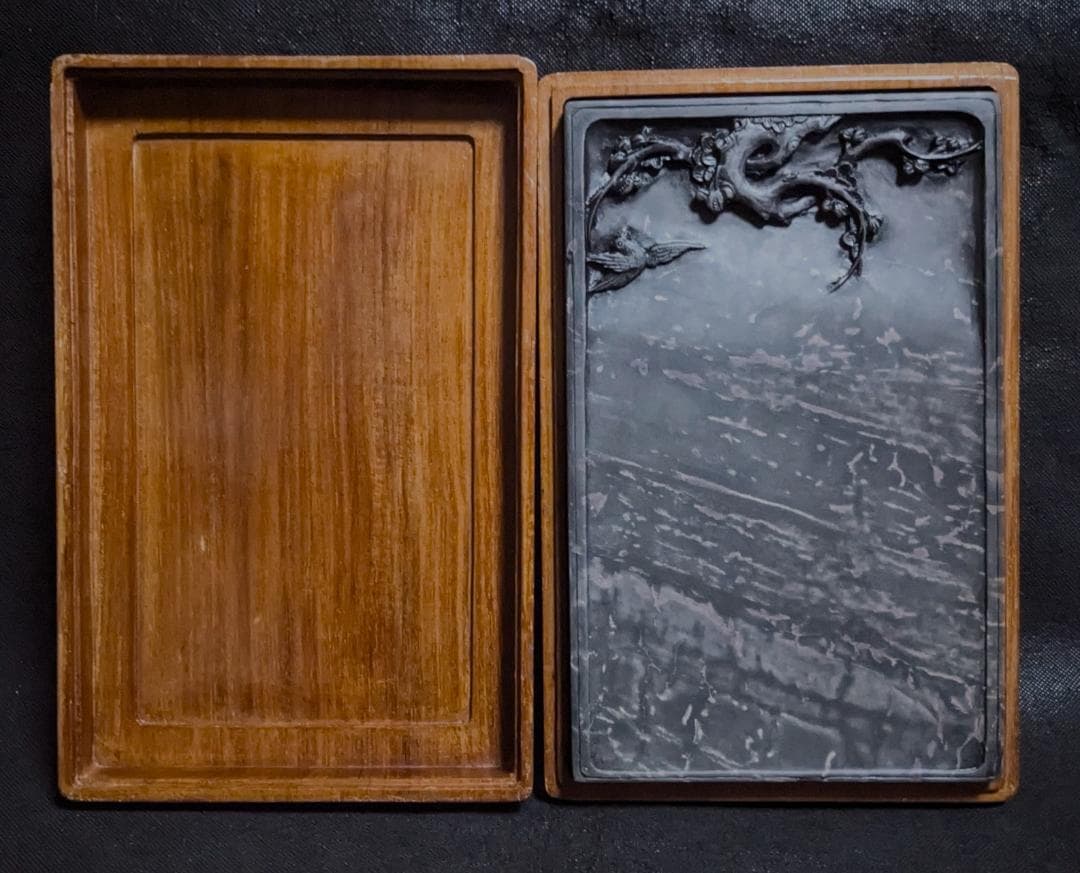 RITAO CHAN公式アカウント04様専用】◇端渓硯（鷓鴣斑・蕉葉白／十吋