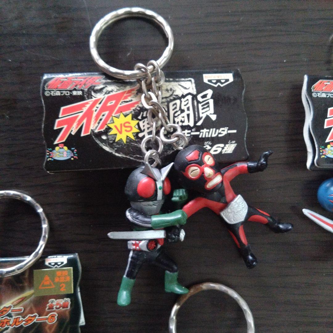 仮面ライダー フィギュア型キーホルダー 6個セット - メルカリ