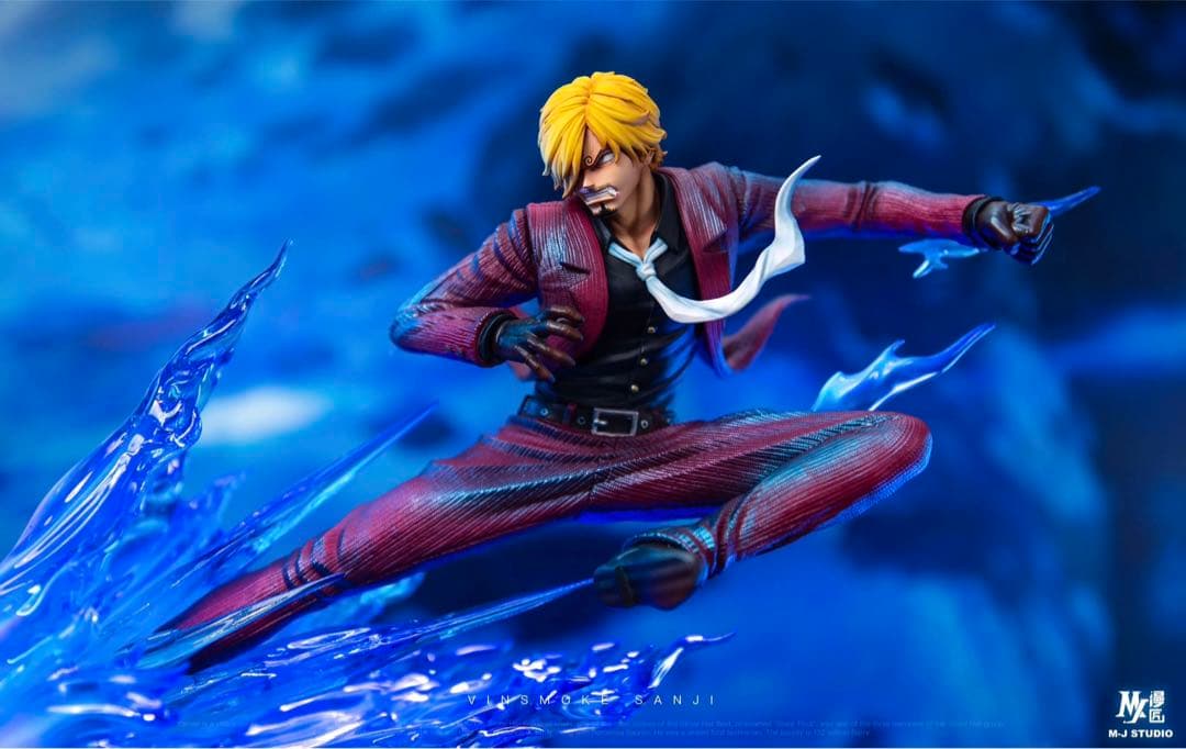 サンジvsクイーン ワンピース フィギュア ガレージキット 二つ