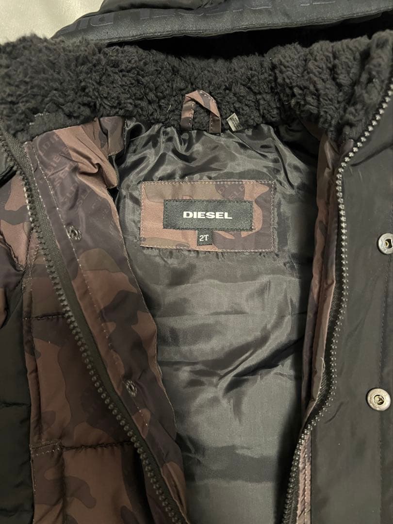 あさひ様専用】 新品 DIESEL ディーゼル カモフラージュ ダウン 2T