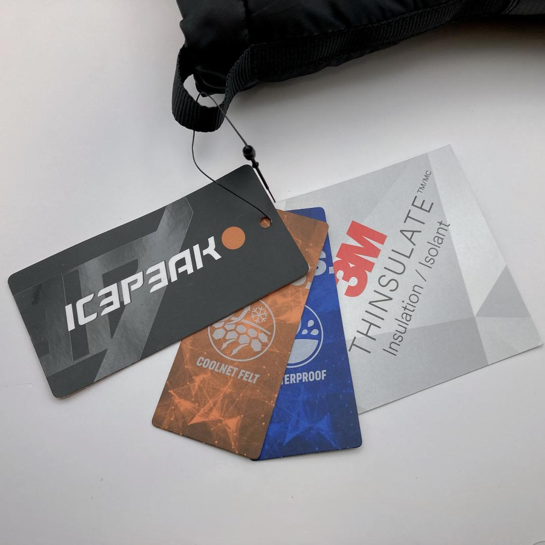 【新品未使用】ICEPEAK Aissa MR スノーブーツ 黒 27.3cm