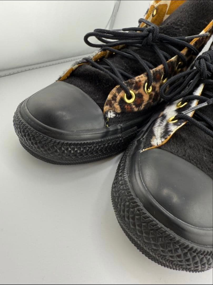 T*y様 希少 CONVERSE アニマル柄ゼブラ ブラック 25.5 メンズ - メルカリ