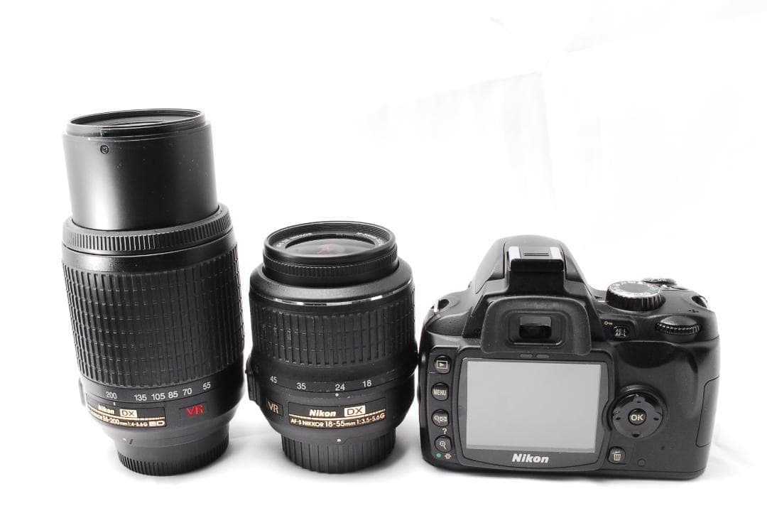 一眼レフデビューに✨Nikon D60 ダブルレンズセット スマホ転送 バッグ
