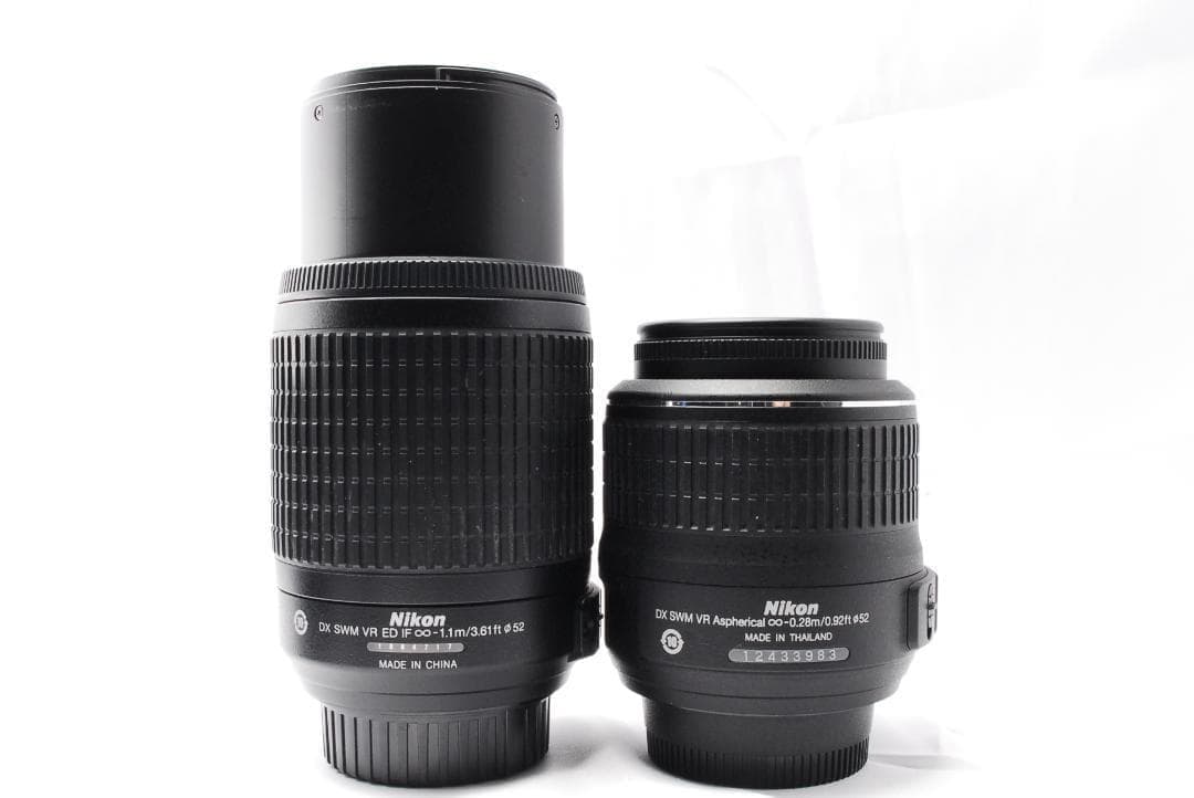 一眼レフデビューに✨Nikon D60 ダブルレンズセット スマホ転送 バッグ