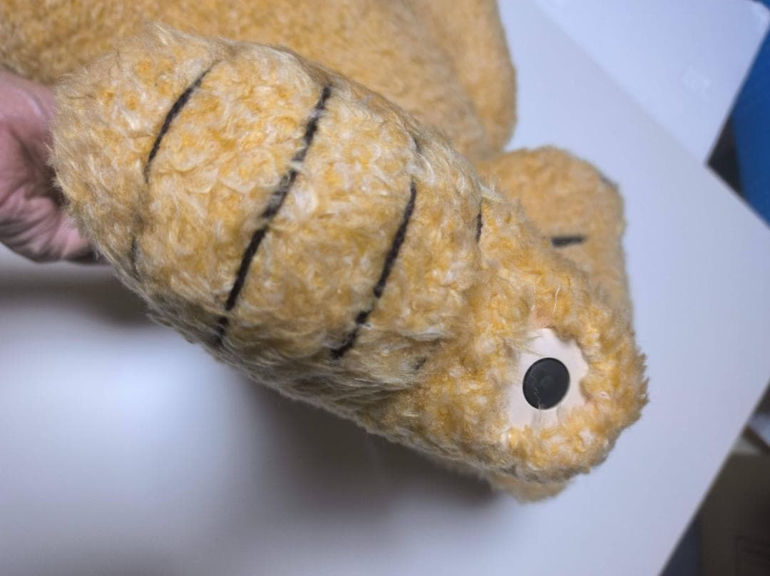 美品 うでまクマ ヘペル 小さな子の添い寝 腕枕ぬいぐるみ [80cm] 抱き