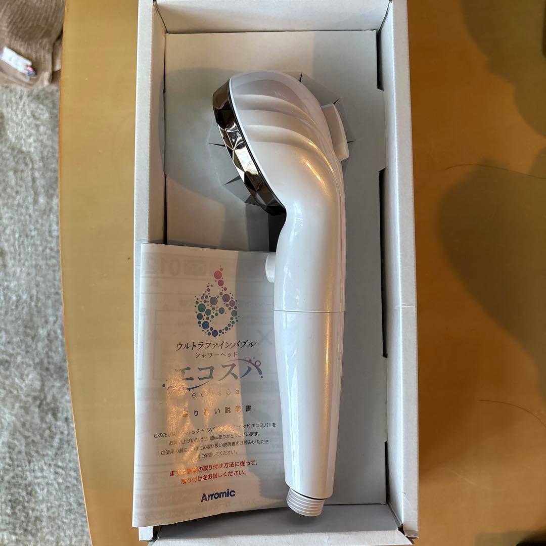 Arromic エコスパ ホワイト シャワーヘッド - メルカリ