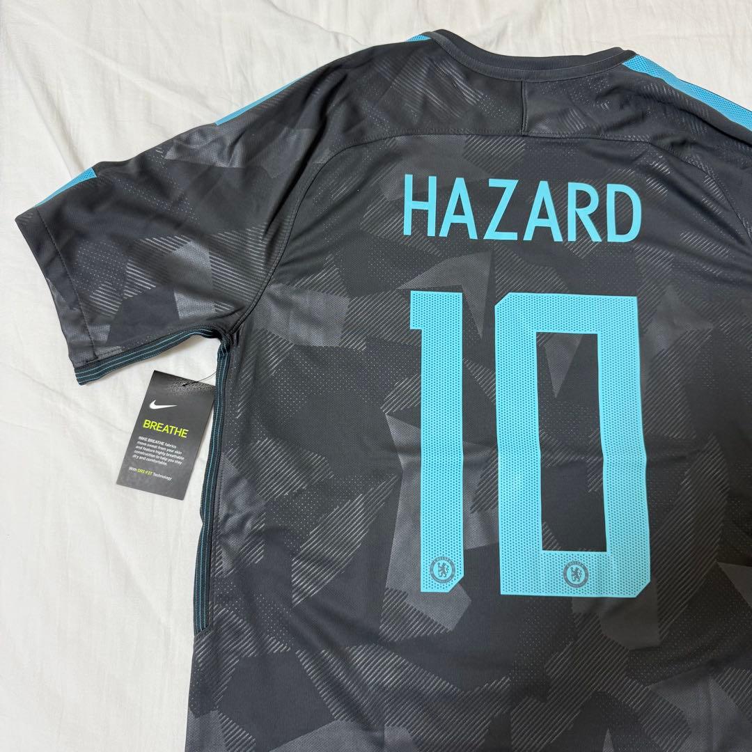 新品未使用タグ付】アザール #10 チェルシーFC 17/18 ユニフォーム
