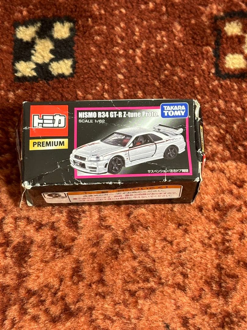 タカラトミー NISMO R34 GT-R Z-tune Proto 1/64 Preorder] MOTORHELIX 1:64 Nissan NISMO R34GT-R Z-tune Bayside Blue