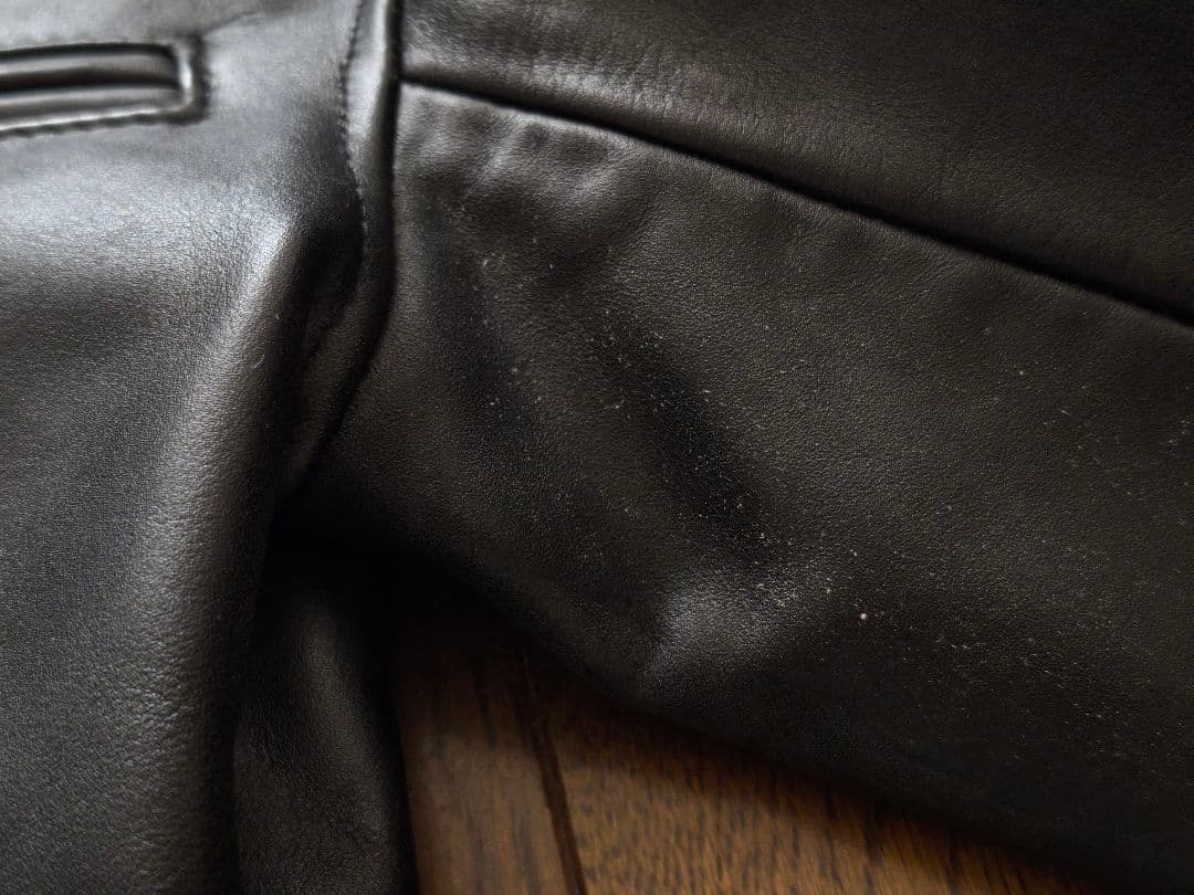 JAMES GROSE クラブマン カウレザーライダース サイズ36 - メルカリ