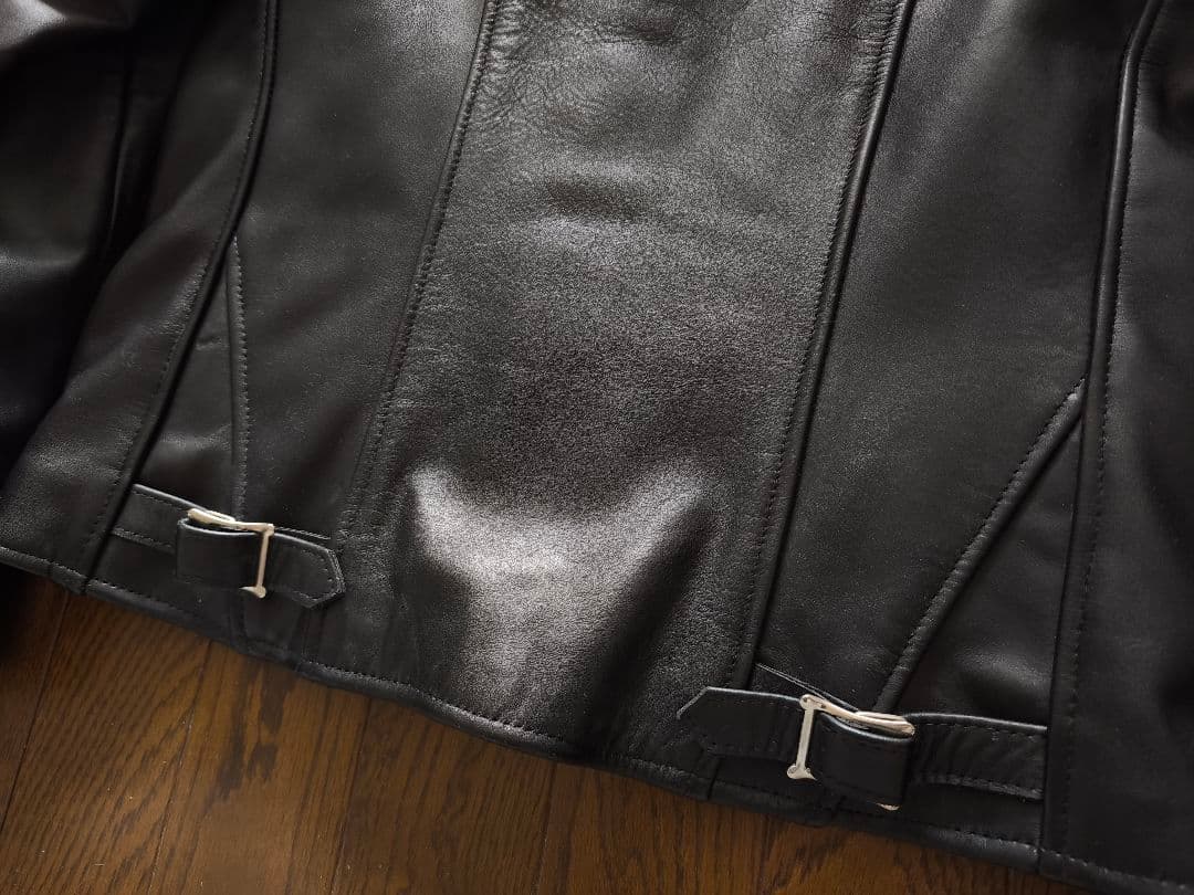 JAMES GROSE クラブマン カウレザーライダース サイズ36 - メルカリ