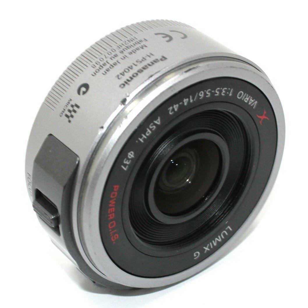 Panasonic LUMIX G 14-42mm PZ ズームレンズ シルバー - メルカリ