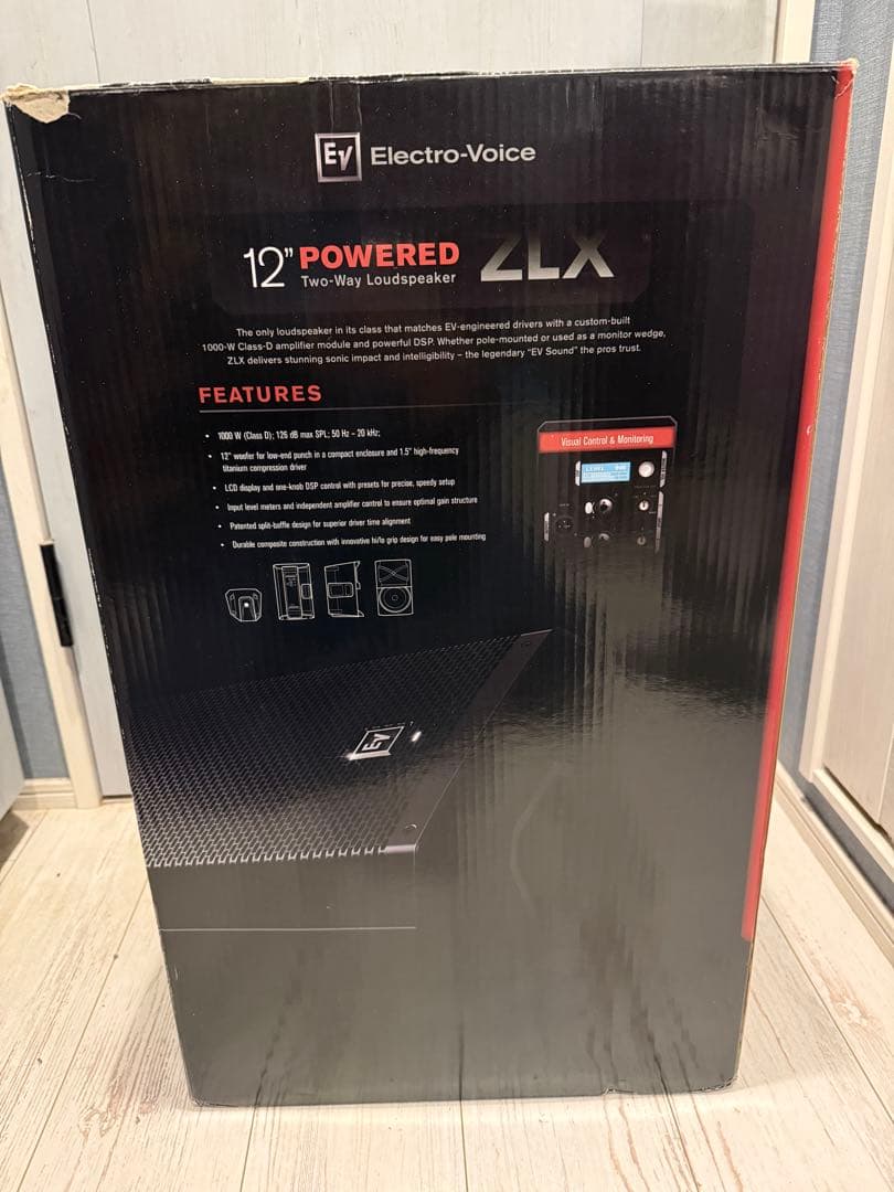 超美品‼️】Electro-Voice ZLX-12P 単品‼️取説・箱・運搬箱‼️ - メルカリ