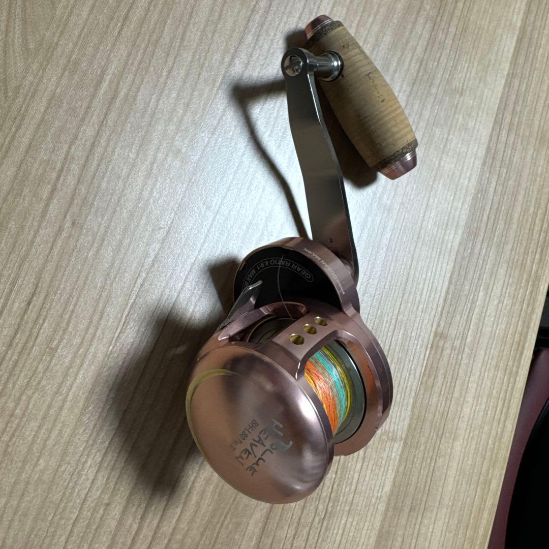 リール BLUE HEAVEN BHL-L80 Pw/R スタジオオーシャンマーク BLUE HEAVEN L80Pw/R (リール) 価格比較