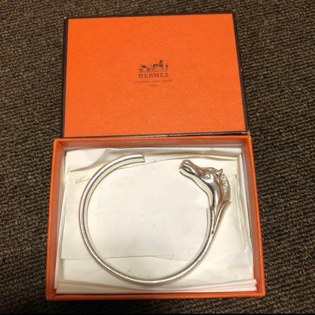 激レア】エルメスChevalDoubleHeadBangle