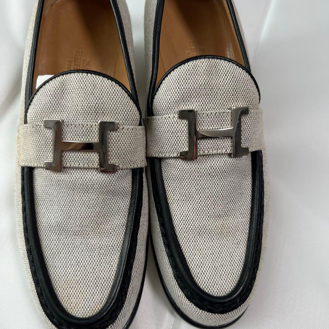 HERMES エルメス パンプス ヒール 23.5cm