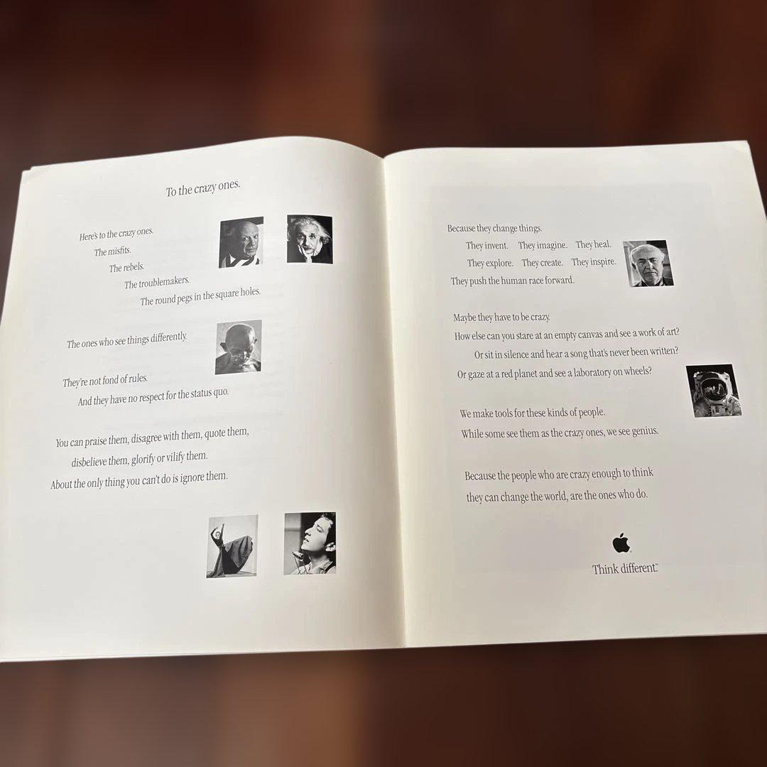 1998.The Year Thinking Different.冊子