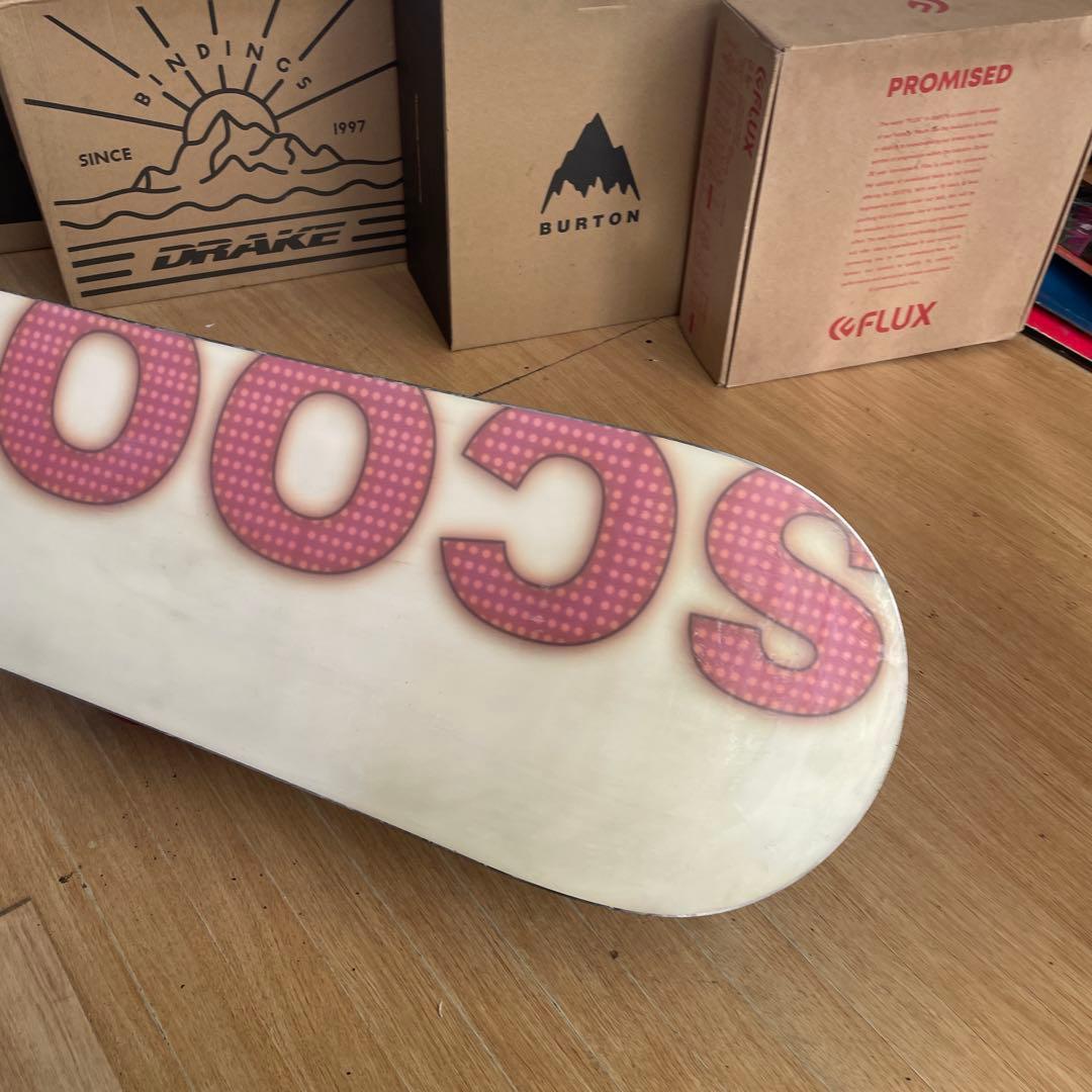 SCOOTER 名作G7 良質国産スノーボードセットOGASAKA製 バ