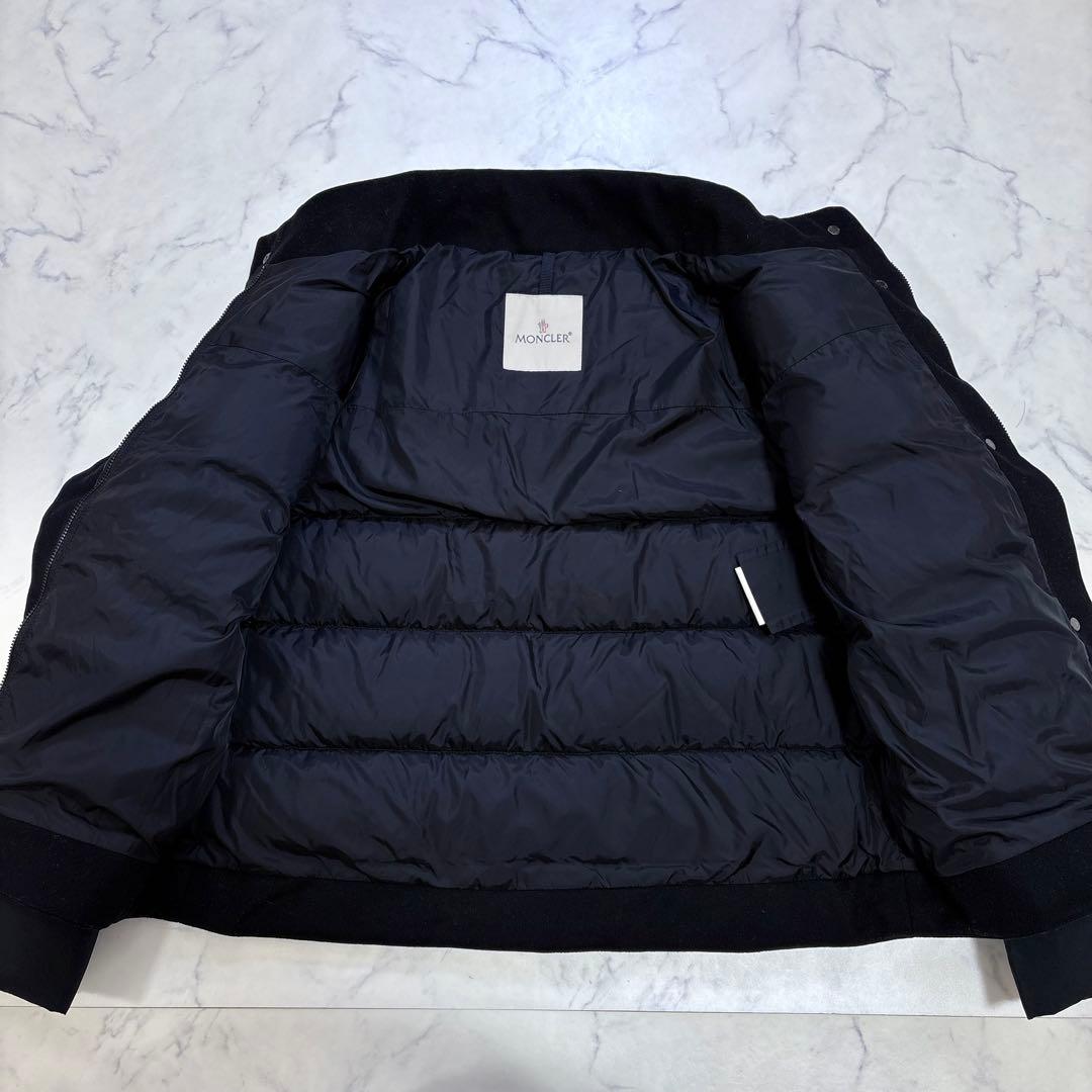 美品 MONCLER モンクレール MAIMI ダウンジャケット ウール切替 0