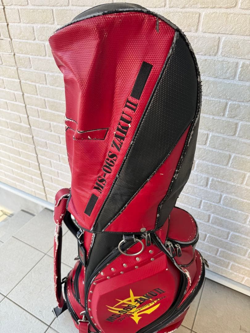ガンダム MS-06S ZAKUⅡ シャア専用ザク ゴルフ用キャディバッグ