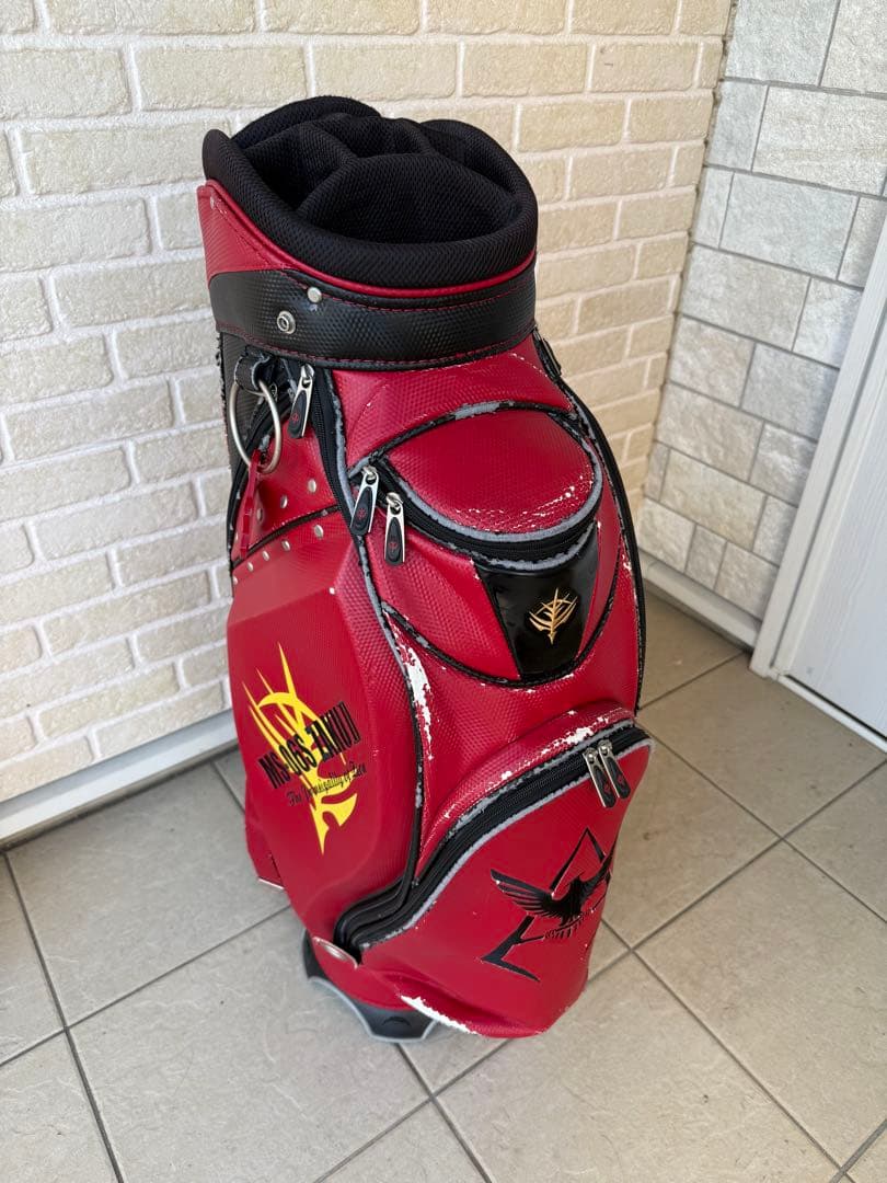 ガンダム MS-06S ZAKUⅡ シャア専用ザク ゴルフ用キャディバッグ
