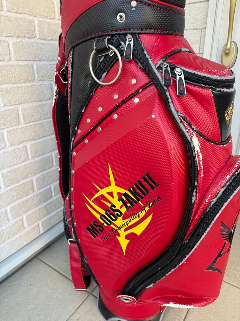 ガンダム MS-06S ZAKUⅡ シャア専用ザク ゴルフ用キャディバッグ