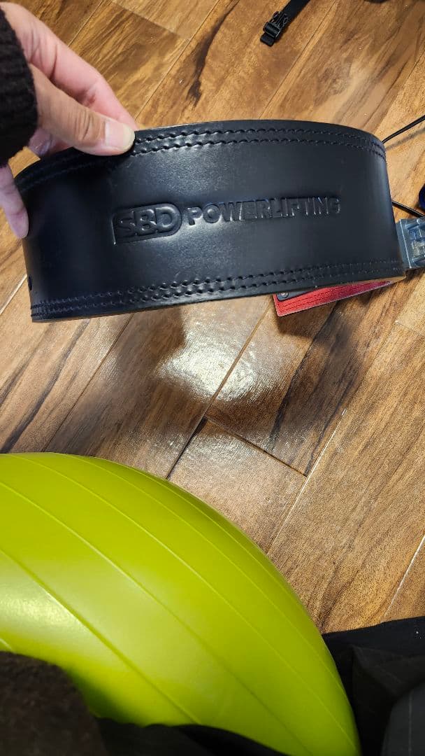SBD パワーリフティングベルト 黒/赤13mm Sサイズ - メルカリ