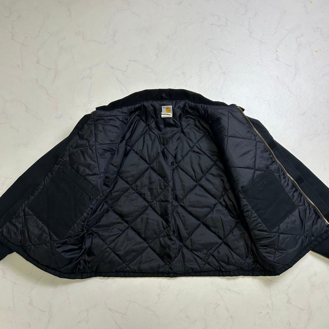 美品】カーハート トラディショナルジャケット ショート丈 黒 XL