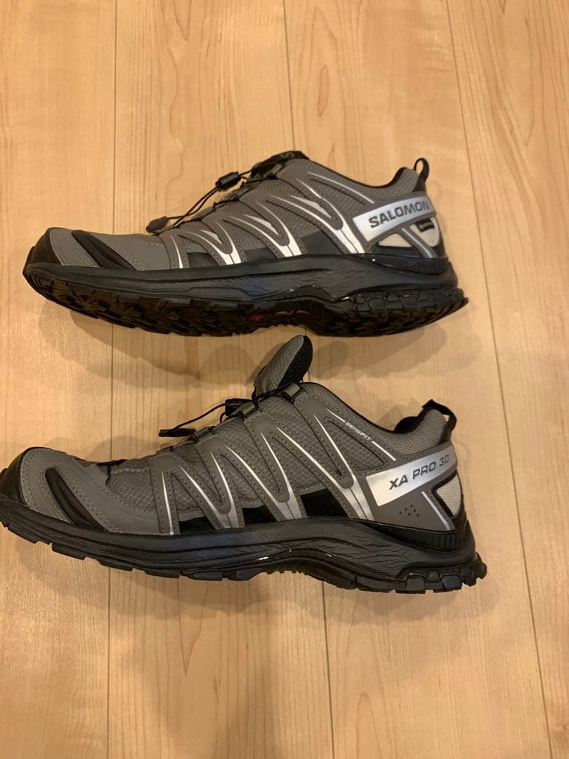 サロモン XA PRO 3D GTX グレー ブラック 28.5cm